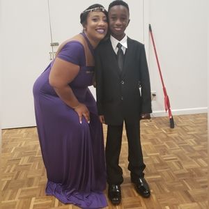 Boys Sz 10 Black Suit